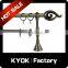 KYOK High quality currtain pole finials , 28mm polished curtain curtain pole finials