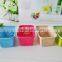 plastic storage basket