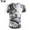 Sublimation compression shirt men custom