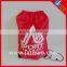 Eco-friendly gym black drawstring bag