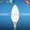 1-10W 85-265V LED bulbs candle lights 110LM/W dimmable or not