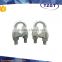 Best rigging hardware din 741 electro galvanized wire rope clip