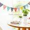 party paper party jointed banner gold glitter paper party jointed banner chevron party flag banner