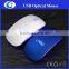 Lighting up custom logo slim mouse with cable