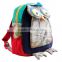 high quality children school bag cute owl backpacks kids animal shaped bags