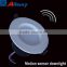 Microwave radar sesnor led downlight ip33 15w doppler sensor simple and convenient