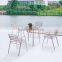 2015 simple design aluminum garden set philippines