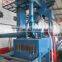 Deformed steel bar shot blasting machine