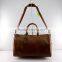 European style classical designer high quality genuine leather luggage bag