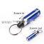 15.3*87.5mm 16g Mini Flashlight, 1 LED Plastic Keychain Light