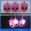 boys silicone luxury keychain with led light