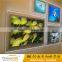 Slim Indoor Wall Hanging Backlit Crystal Advertising Light Box Window Display Real Estate Light Pockets