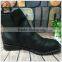 Fashion men dress leather military police officer shoes