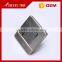brushed stainless steel 4gang 1way electric wall switch with night light