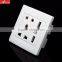 2.1A dual USB universal wall socket usb charger AC Power Receptacle Outlet Plate Panel Station
