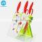 Non-stick Fancy Printed Pattern Stainless Steel Kitchen Knife Quality Choice