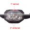 T03 1red led + 2 LED Plastic Headlamp Traillight Camping light head torch 3*AAA Battery support Light                        
                                                Quality Choice