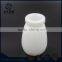 200ml White material pudding glass bottle milk bottles with plastic cap