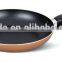 PROMOTION CHEAP ITEM 22CM FRY PAN WITH 2 LAYERS BLACK NON STICK COATING USD1.60/PC