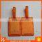Hard plastic luggage tag blank for promotion