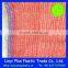 plastic onion/fruit mesh bag red color fruit net