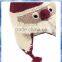 knitted santa claus hat for kids