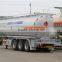 China Trailer Supplier 3 Axles Oil Tanker / Fuel Tank Trailer