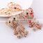Wholesale custom made tiger shaped high quality keychains with cheap price