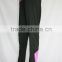 Polyester Spandex Dri fit Contrast panel yoga wear,women leggings custom compression casual pants female