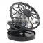Sun solar powered cooling fan clip-on mini solar panel cell fan