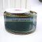 High Qaulity 1 Inch Green Sheer Organza Nylon Ribbon
