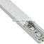 Top quality 6063 alloy round shape led strip profile with PMMA cover