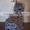 Hot Sale Zebra Print Cheap Wedding Chair Cover