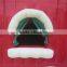 2016 Hot Sale Amazing Christmas Inflatable Castle Bouncer Santa House For Hot Sale