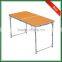 Wholesale Modern Custom Color Aluminum Camping Foldable Table