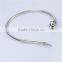 Available size wholesale 925 sterling silver snake chain bracelets BR008