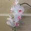 72cm Real touch white butterfly orchid for wedding favors FABRIC FLOWER