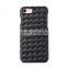Wholesale price for iphone 7 carbon fiber texture super slim leather case back cover, new products