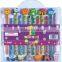 Funky pencil with eraser set
