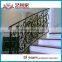 high quality wrought iron stair metal railings,iron grill for balcony