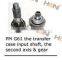 Putzmeister 4496 transfer case output shaft & triaxial for concrete pump spare parts schwing sany zoomlion cifa