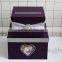 Elegant wedding card box handmade wedding box with rhinestone