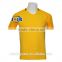 2016 euro cup yellow color dry fit adults full soccer kits for men with good quality