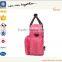 2016 New baby love pink quilted diaper backpack mummy baby travel mother bags