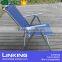 outdoor adjustable texitlene garden chair and table set