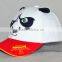 Guangzhou custom 100% cotton hat factory professional cartoon kung fu panda wacky expressions baseball cap