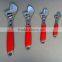 CHROME PLATED ADJUSTABLE WRENCH WITH RUBBER HANDLE