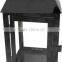 Black color decorative Stainless steel lantern SSL3061