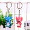 OEM 3D logo custom shaped metal keychain
