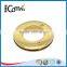 Free samples high end gold 40mm metal curtain eyelet ring